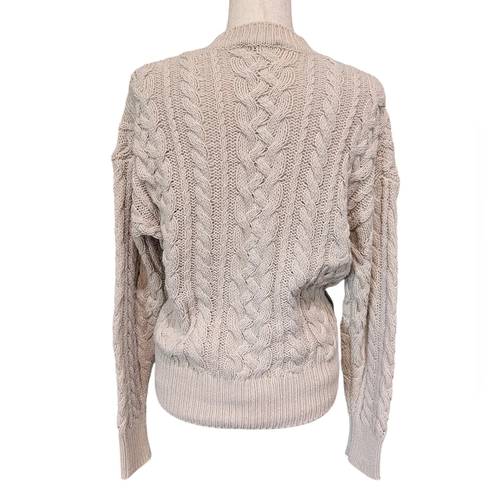 Reformation Sam Oversized Cable Knit Sweater - Picture 6 of 13